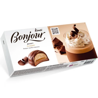 Десерт Bonjour souffle классика 232 гр