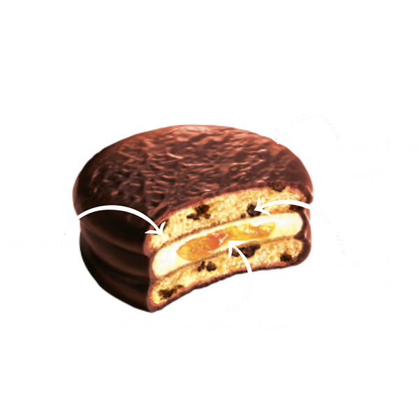 Choco-Pie Chocochip 360гр