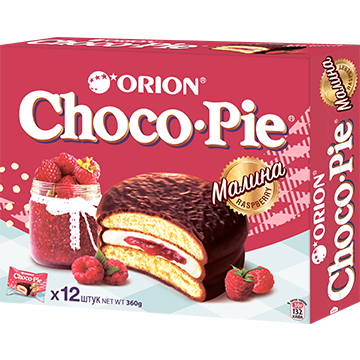 Choco-Pie Raspberry Малина 360 гр