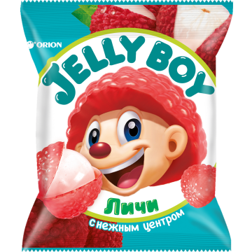 Жевательный мармелад JELLY BOY со вкусом личи 66 гр