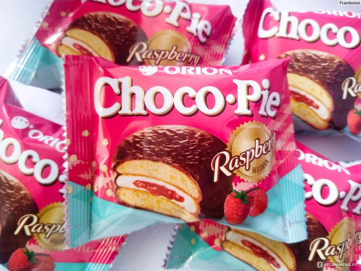 Choco-Pie Raspberry Малина 180 гр