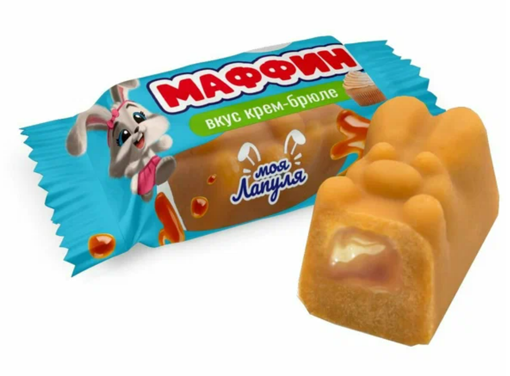 Мармелад "Моя лапуля" вкус маффин с крем-брюле  1000г   
