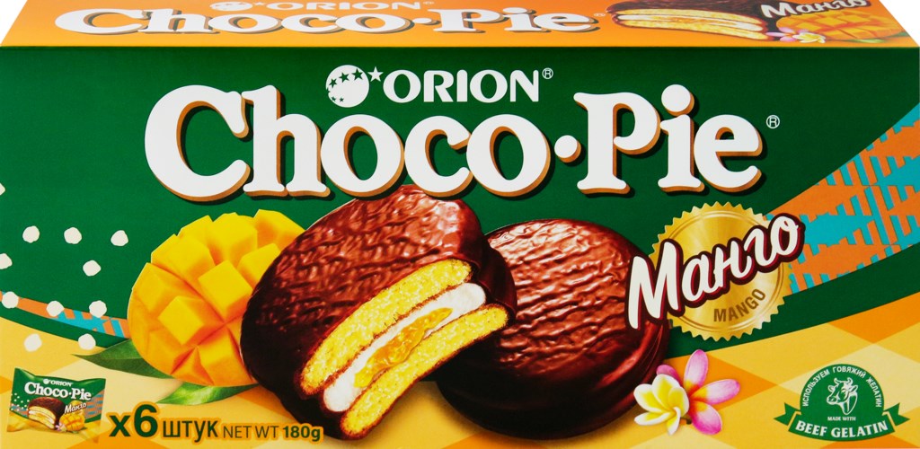 Choco-Pie Mango Манго 180 гр