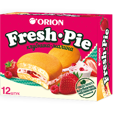 Fresh-Pie Клубника-малина 300 гр