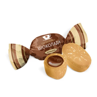 Карамель Со вкусом шоколада 1000 гр