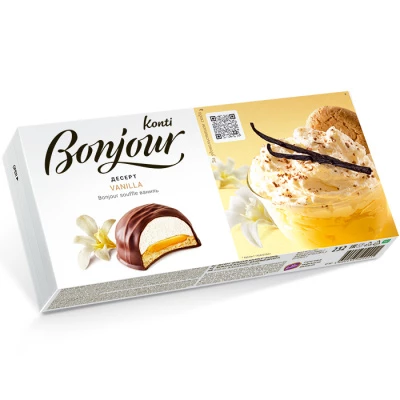 Десерт Bonjour souffle ваниль 232 гр