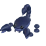 Halloween Blue Scorpion в Adopt Me