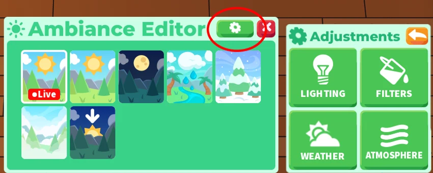 Ambiance Editor в Adopt Me меняет атмосферу дома; музыку выбирают отдельно в Jukebox