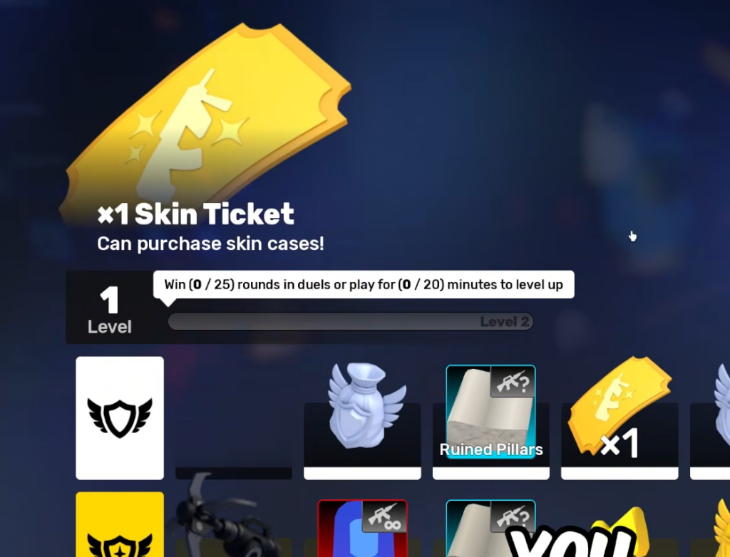 Скин-кейсы и Skin Tickets в Rivals: как получить и использовать