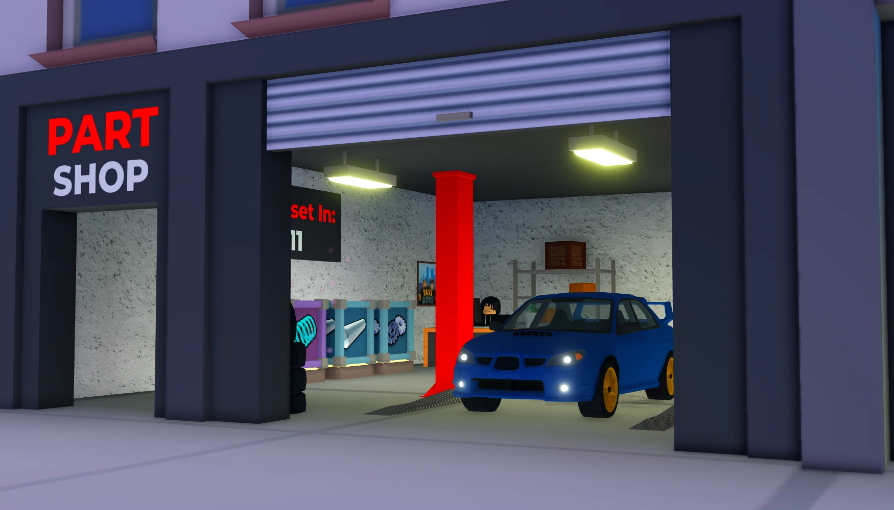 Где находится магазин запчастей в Taxi Boss: как найти Part Shop