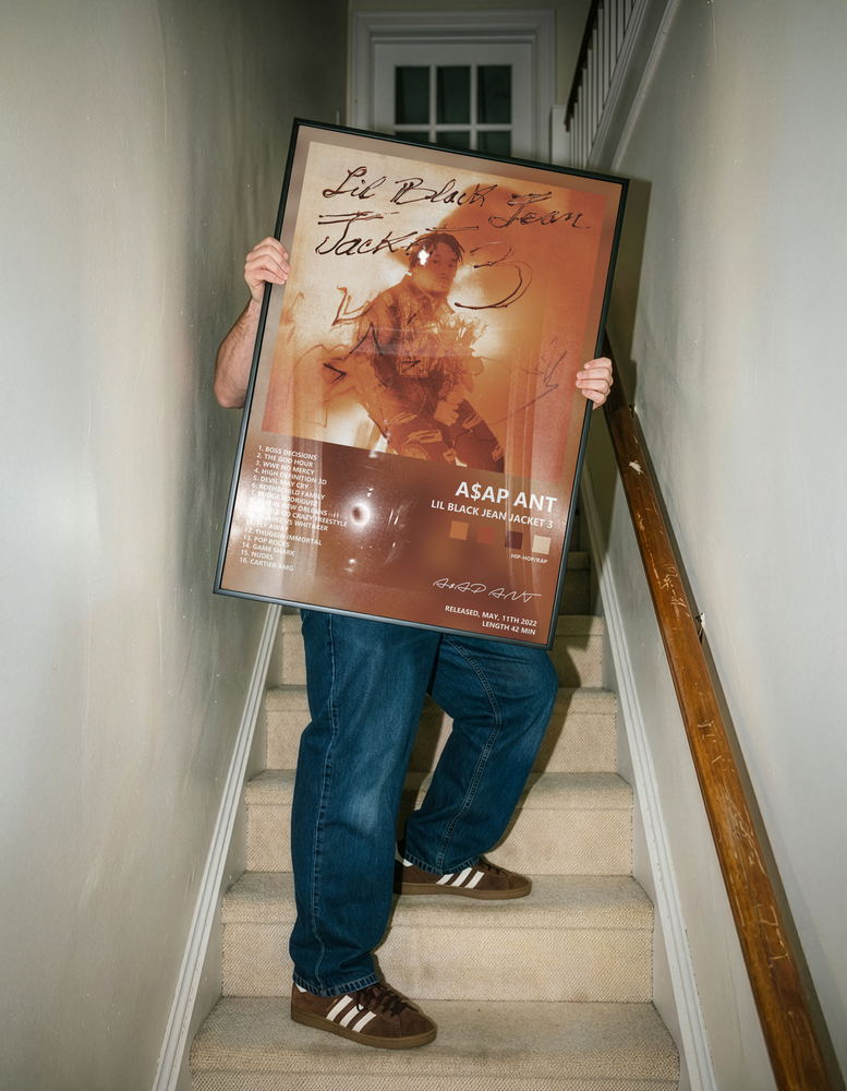 Music poster: AAP ANT - Lil Black Jean Jacket 3