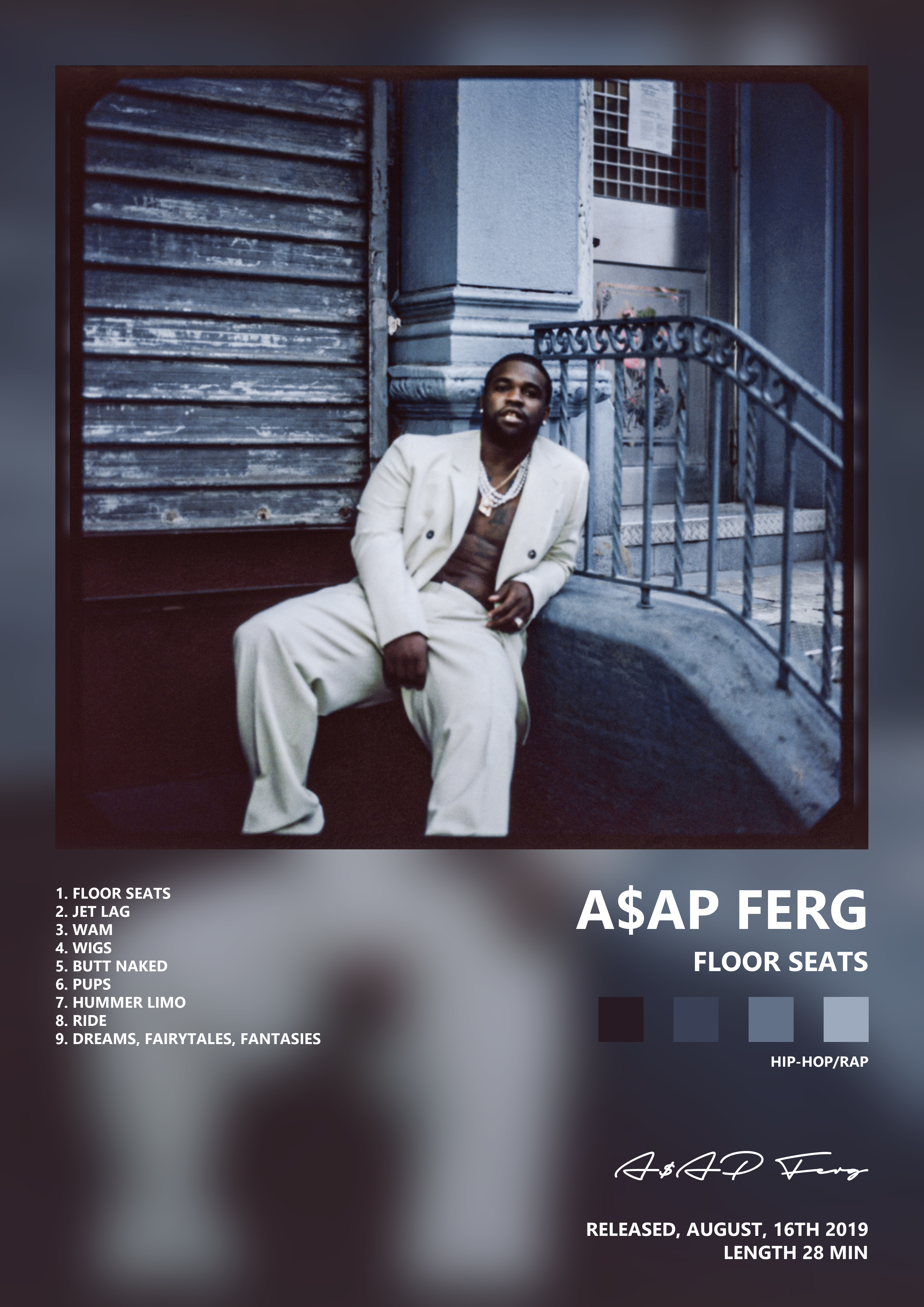 Music poster: AAP Ferg - Floor Seats