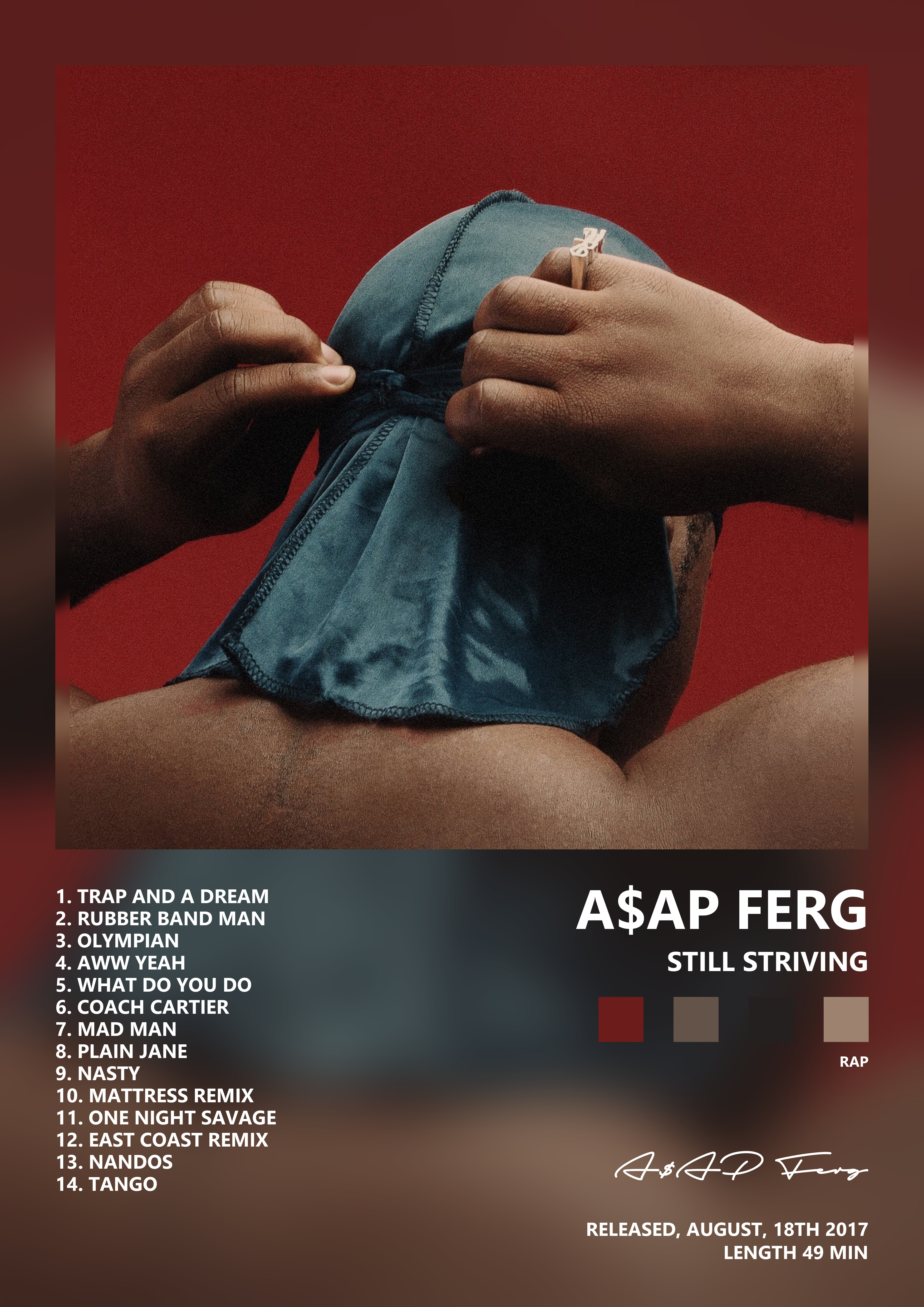 Music poster: AAP Ferg - Still Striving
