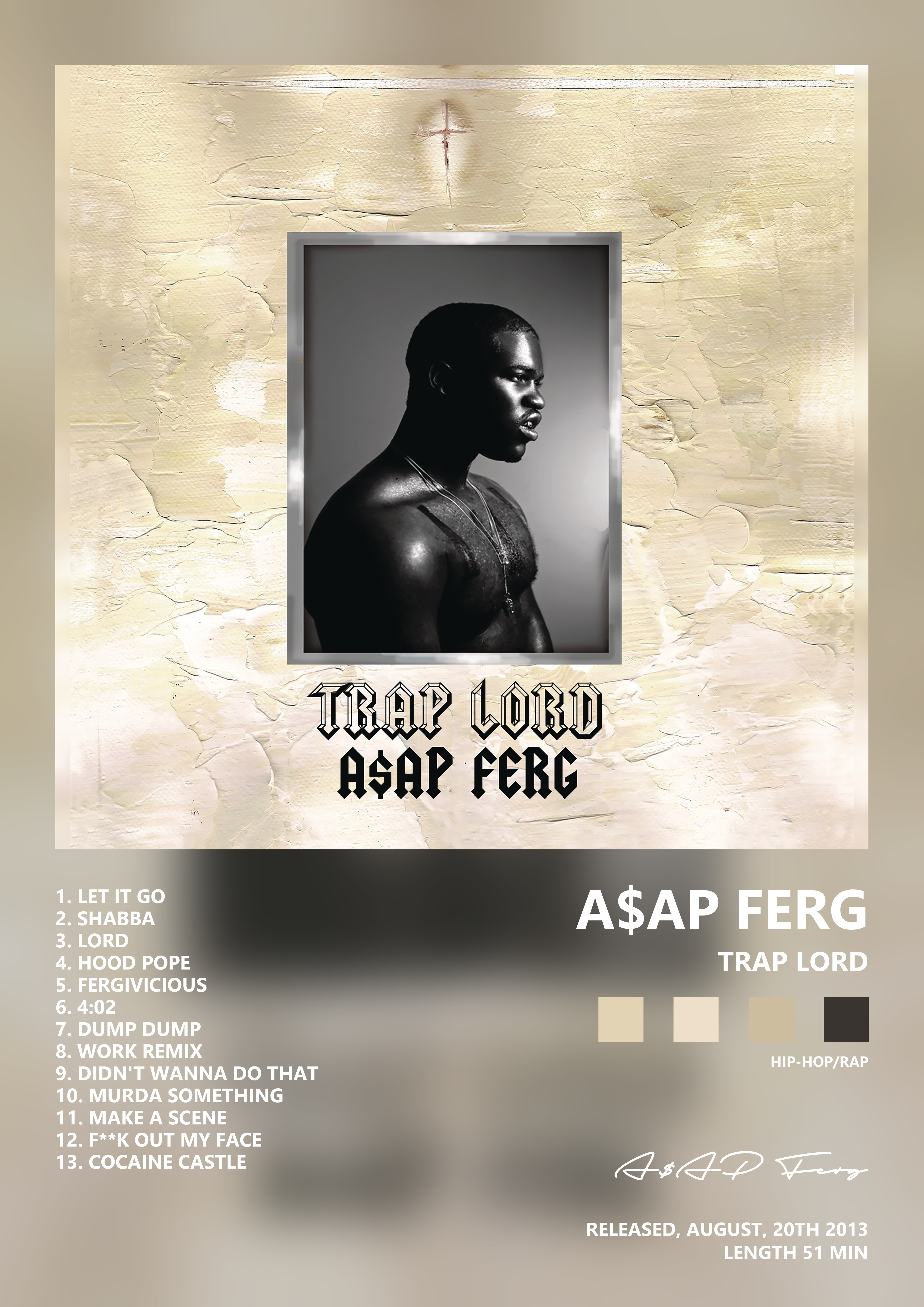 Music poster: AAP Ferg - Trap Lord