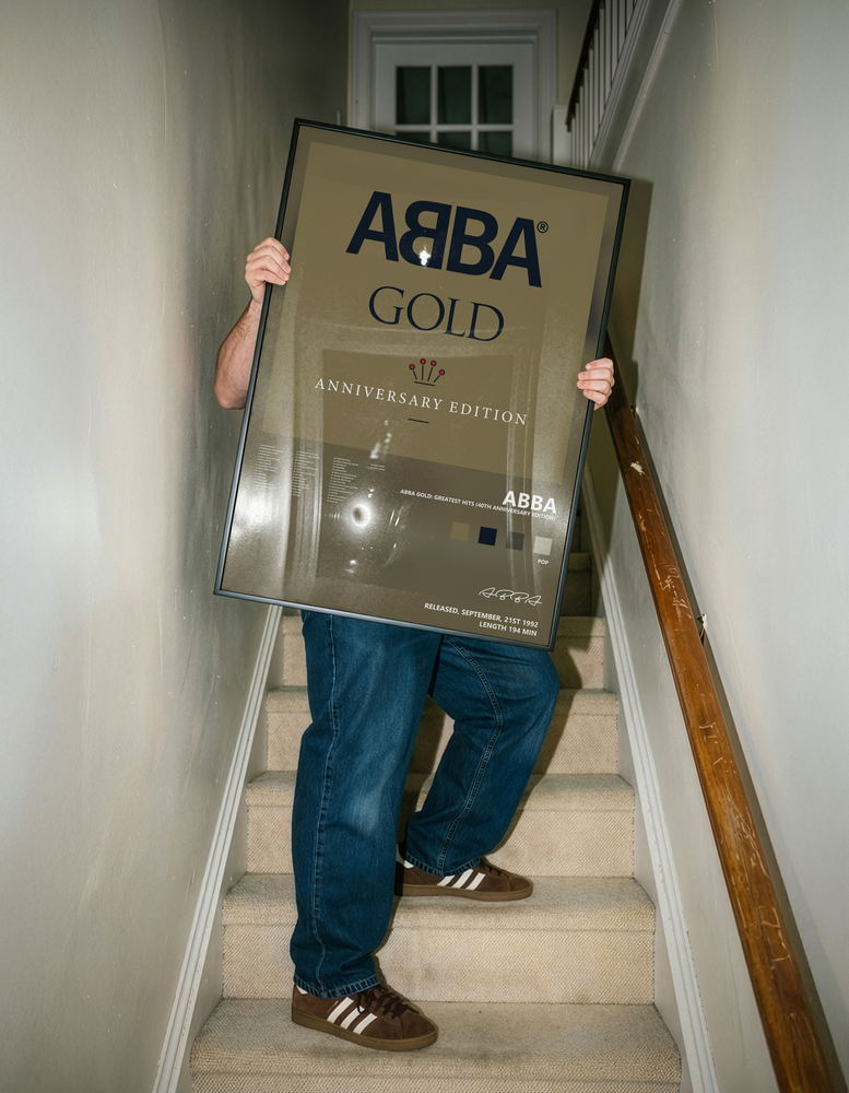Music poster: ABBA - ABBA Gold Greatest Hits 40th Anniversary Edition