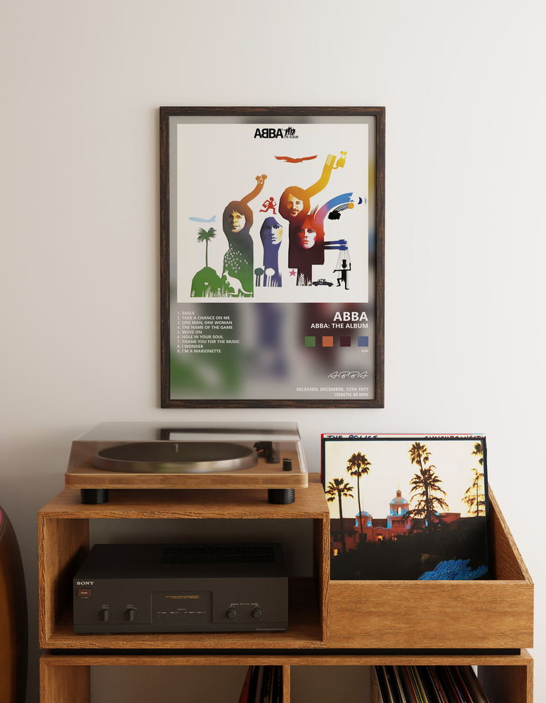 Music poster: ABBA - ABBA The Album