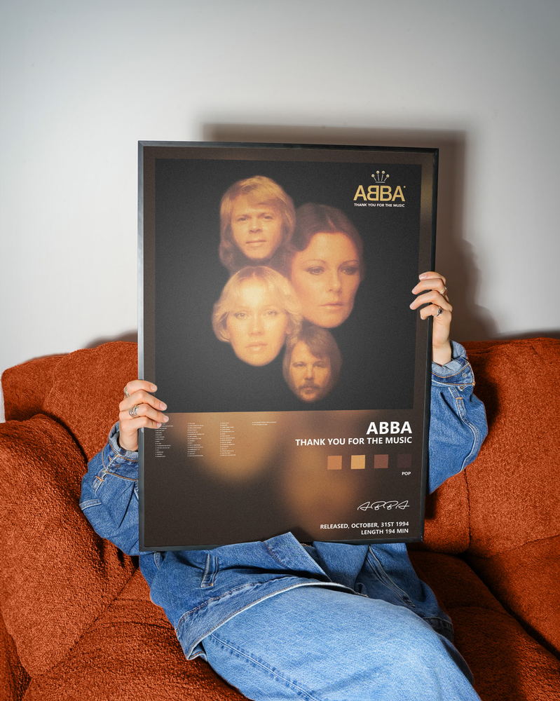 Music poster: ABBA - Thank You For The Music