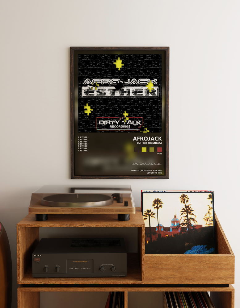 Music poster: AFROJACK - Esther Remixes