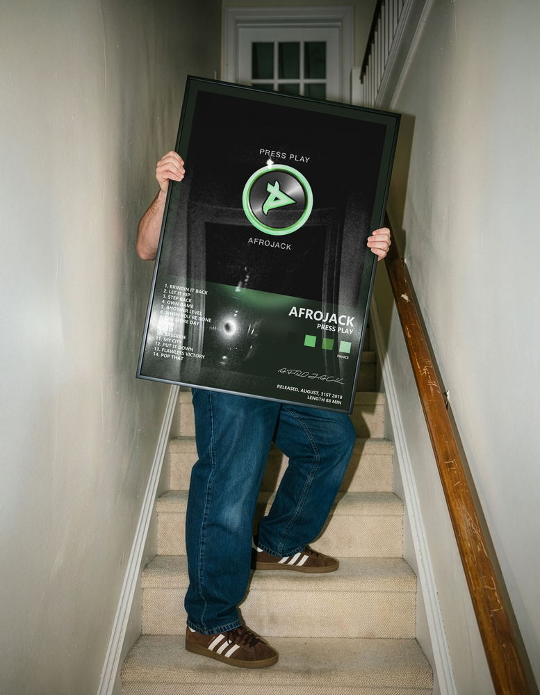 Music poster: AFROJACK - Press Play