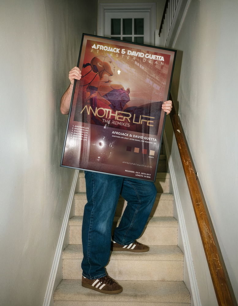 Music poster: AFROJACK David Guetta - Another Life feat Ester Dean The Remixes - EP