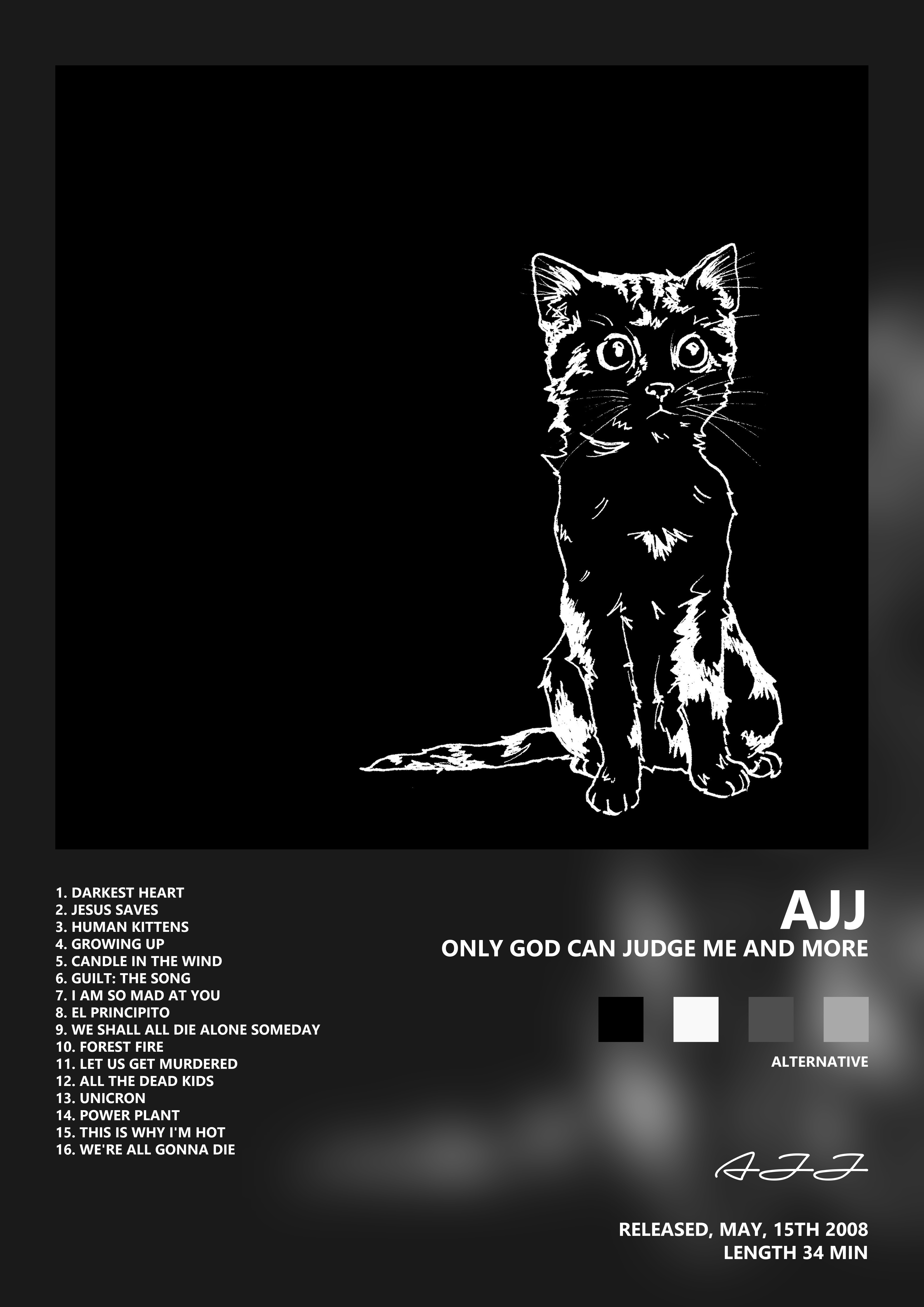 Music poster: AJJ - Only God Can Judge Me and More