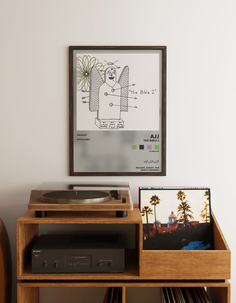 Music poster: AJJ - The Bible 2