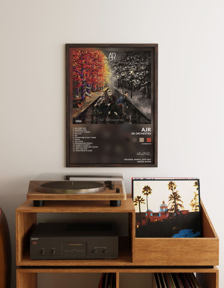 Music poster: AJR - OK ORCHESTRA