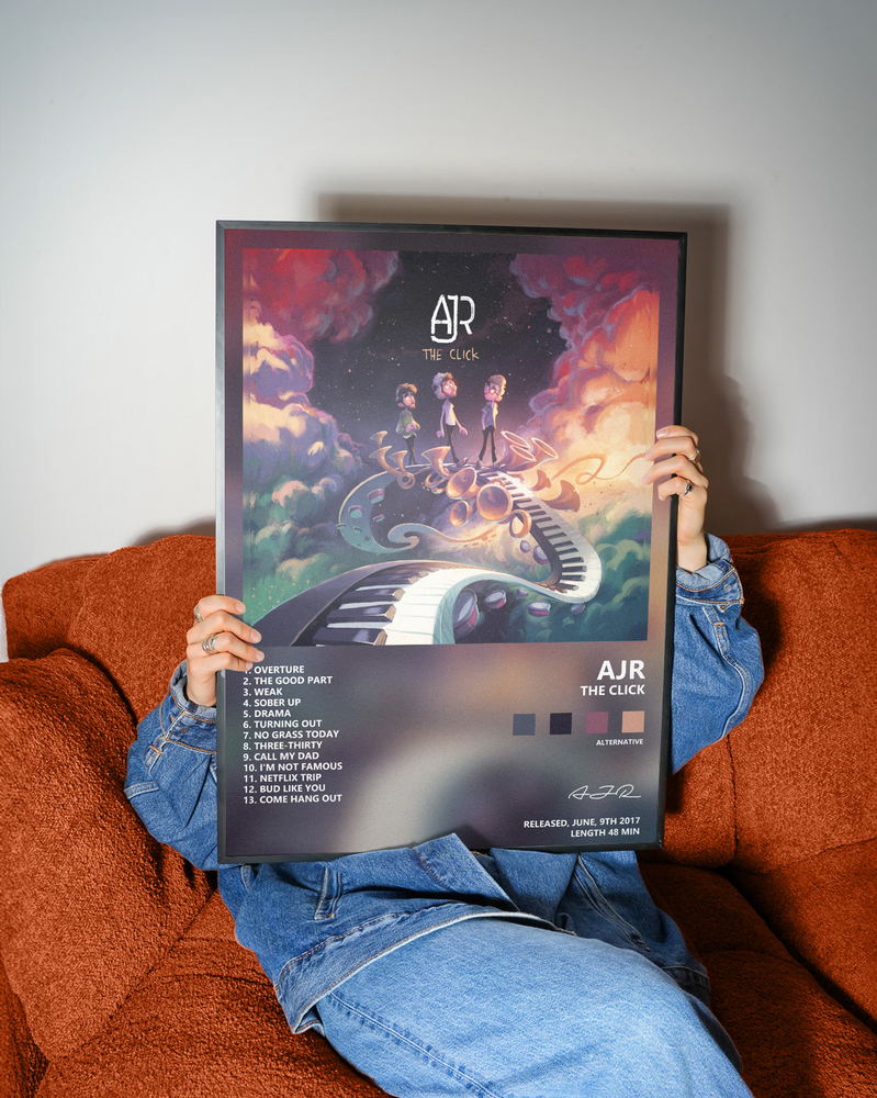 Music poster: AJR - The Click