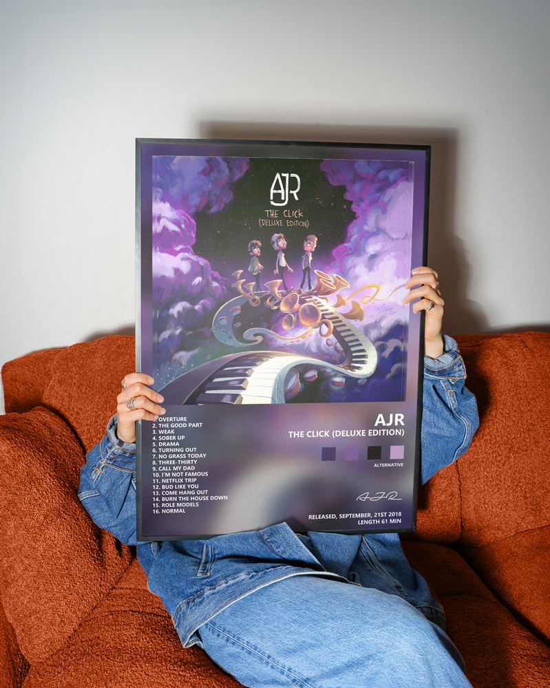 Music poster: AJR - The Click Deluxe Edition