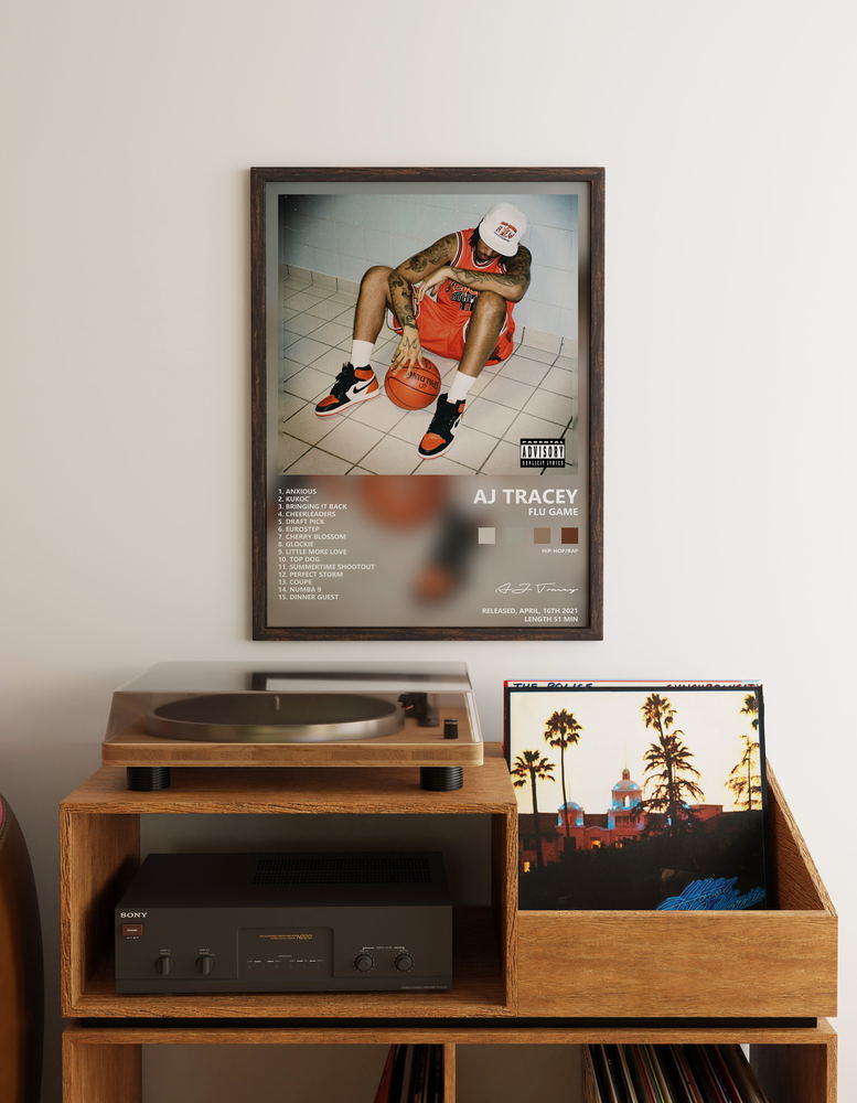 Music poster: AJ Tracey - Flu Game