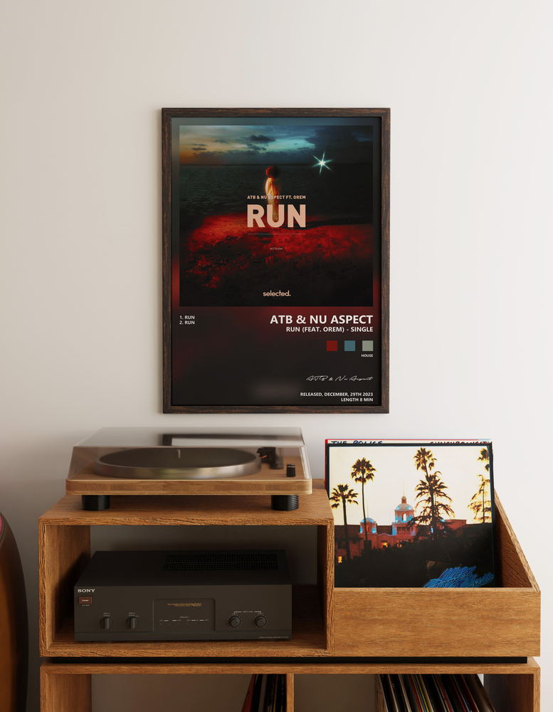 Music poster: ATB Nu Aspect - Run feat Orem - Single