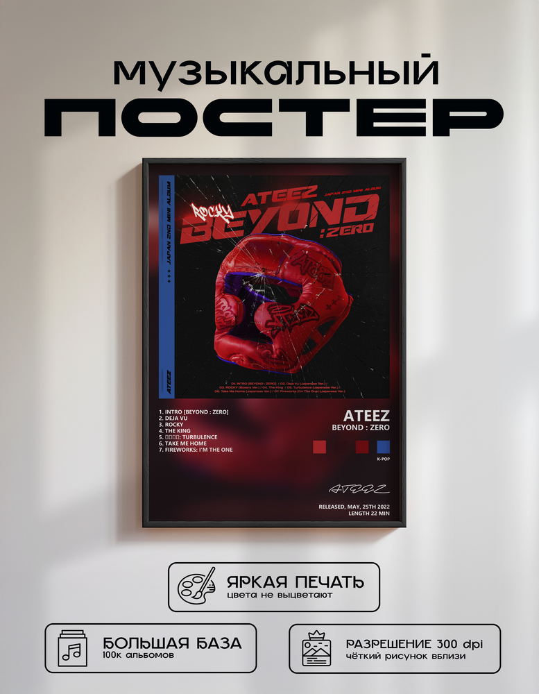 Music poster: ATEEZ - BEYOND ZERO