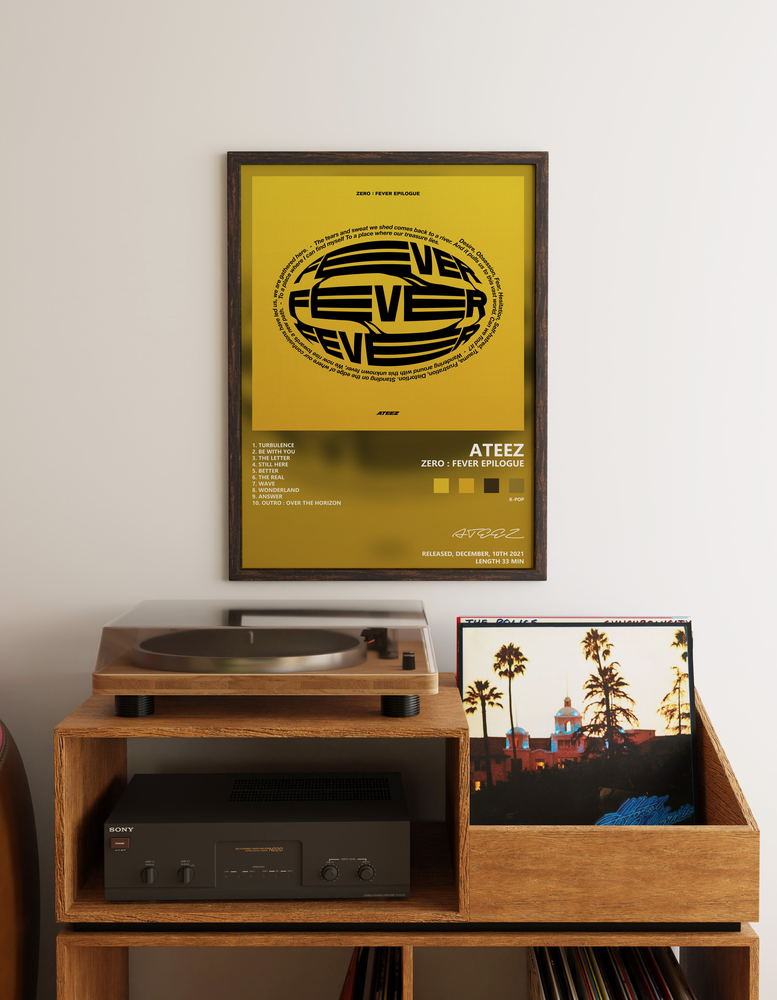 Music poster: ATEEZ - ZERO FEVER EPILOGUE