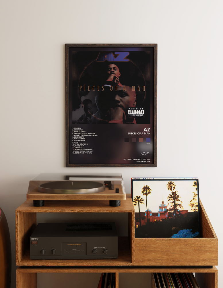 Music poster: AZ - Pieces of a Man