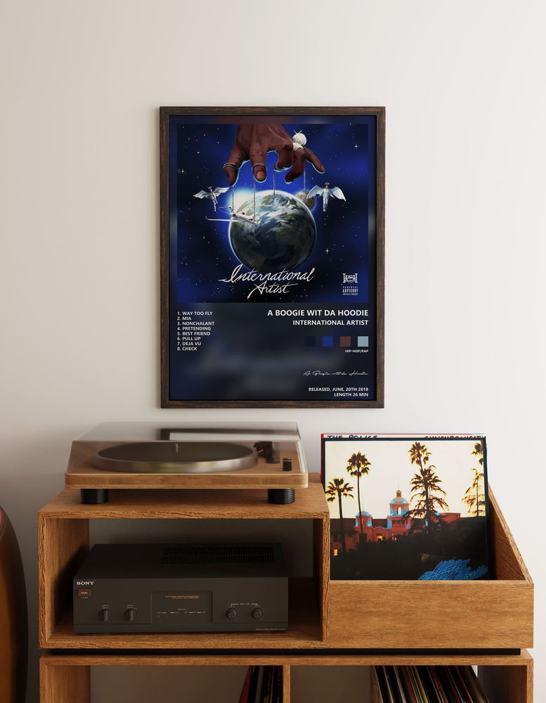 Music poster: A Boogie wit da Hoodie - International Artist