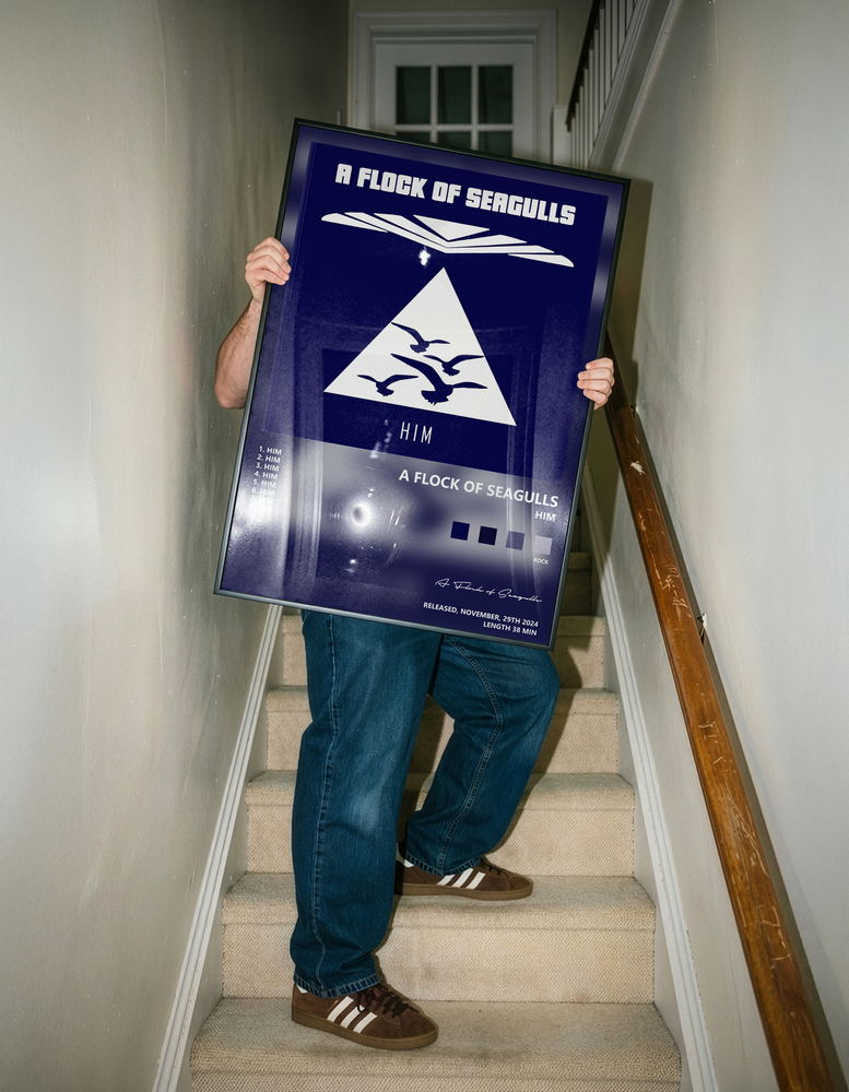 Music poster: A Flock of Seagulls - Him