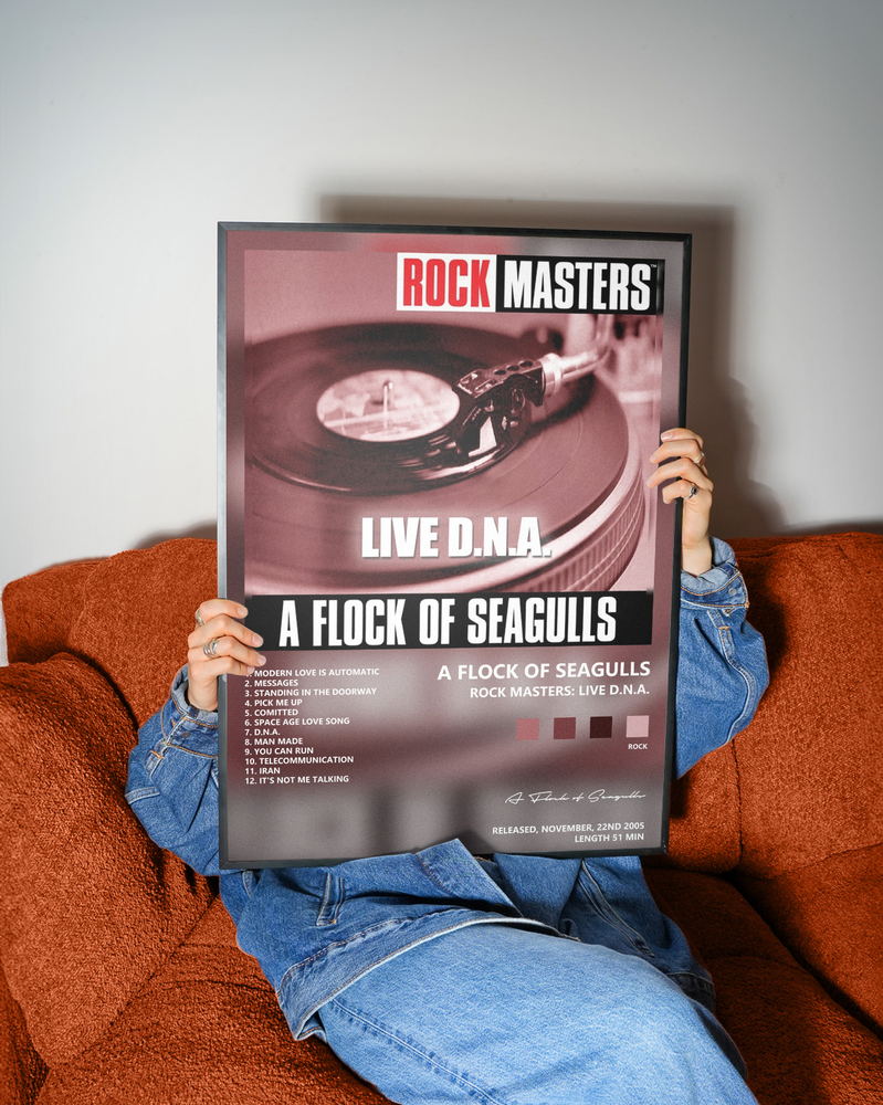 Music poster: A Flock of Seagulls - Rock Masters Live DNA