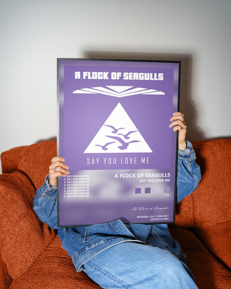 Music poster: A Flock of Seagulls - Say You Love Me