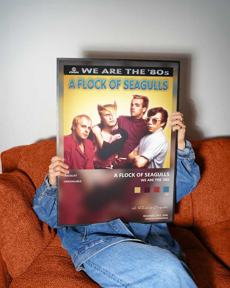 Music poster: A Flock of Seagulls - We Are the 80s