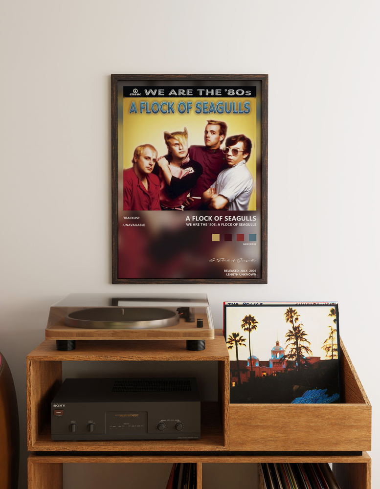 Music poster: A Flock of Seagulls - We Are the 80s A Flock of Seagulls