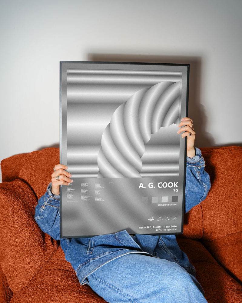 Music poster: A G Cook - 7G