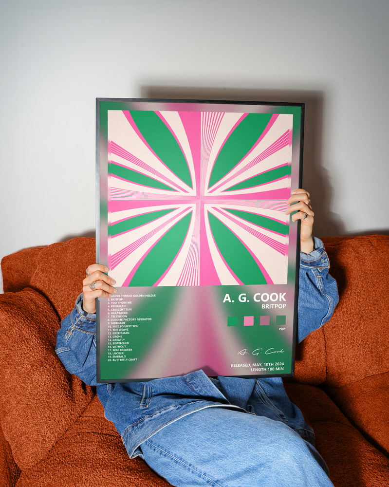 Music poster: A G Cook - Britpop