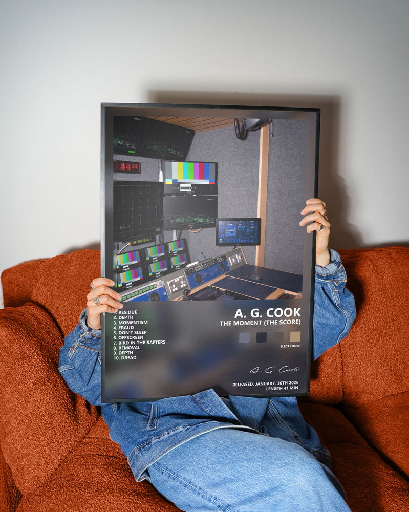 Music poster: A G Cook - The Moment The Score