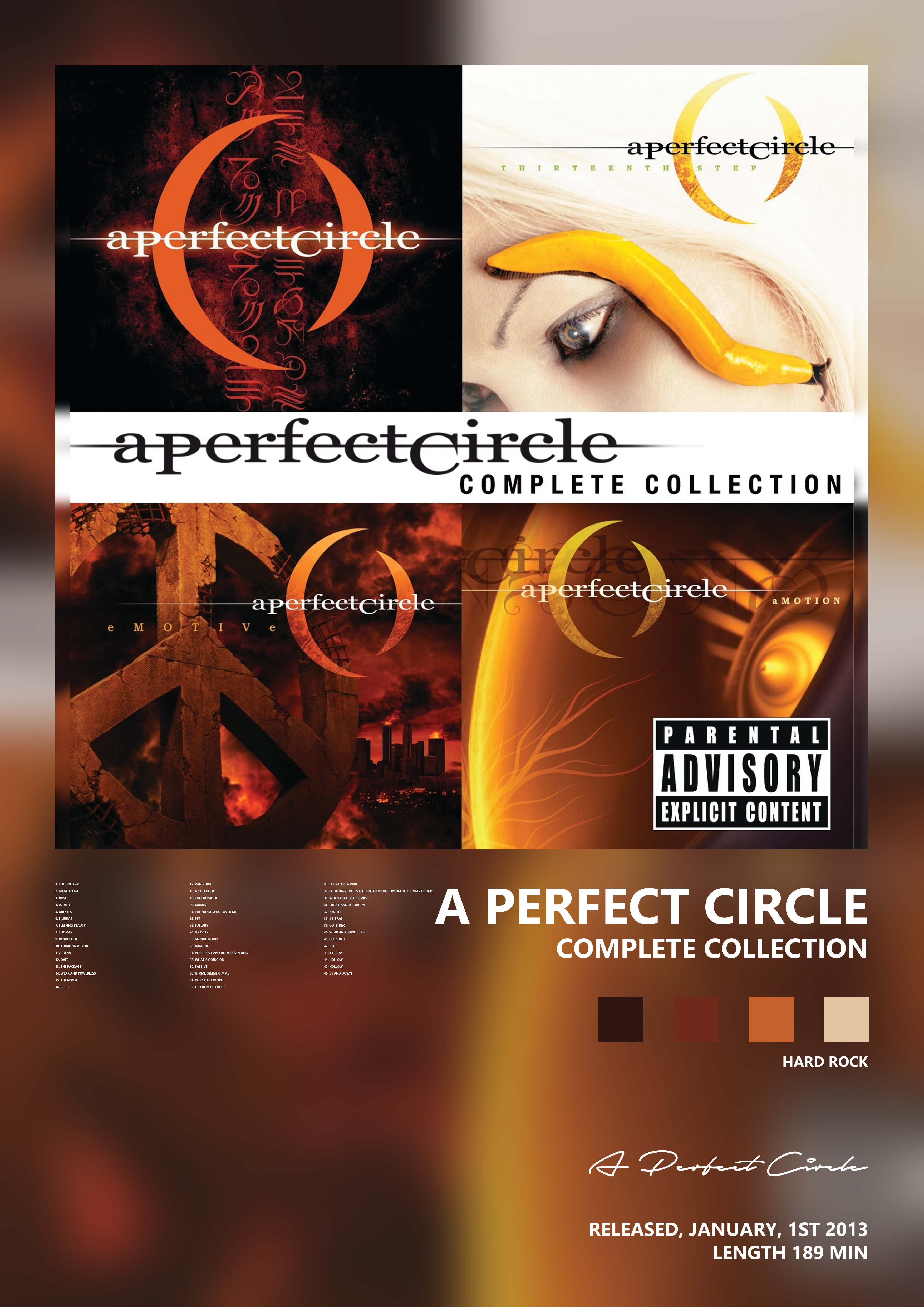 Music poster: A Perfect Circle - Complete Collection