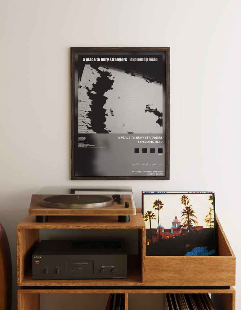 Music poster: A Place to Bury Strangers - Exploding Head