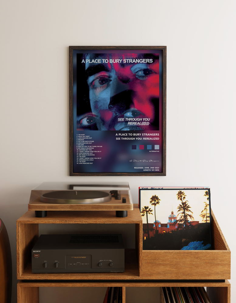 Music poster: A Place to Bury Strangers - See Through You Rerealized