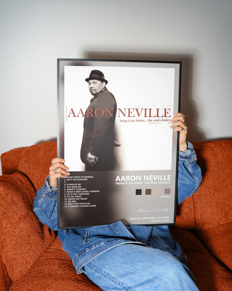 Music poster: Aaron Neville - Bring It On HomeThe Soul Classics