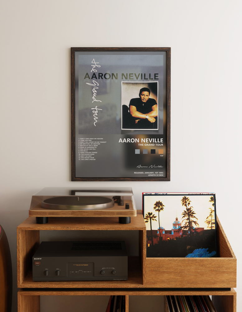 Music poster: Aaron Neville - The Grand Tour