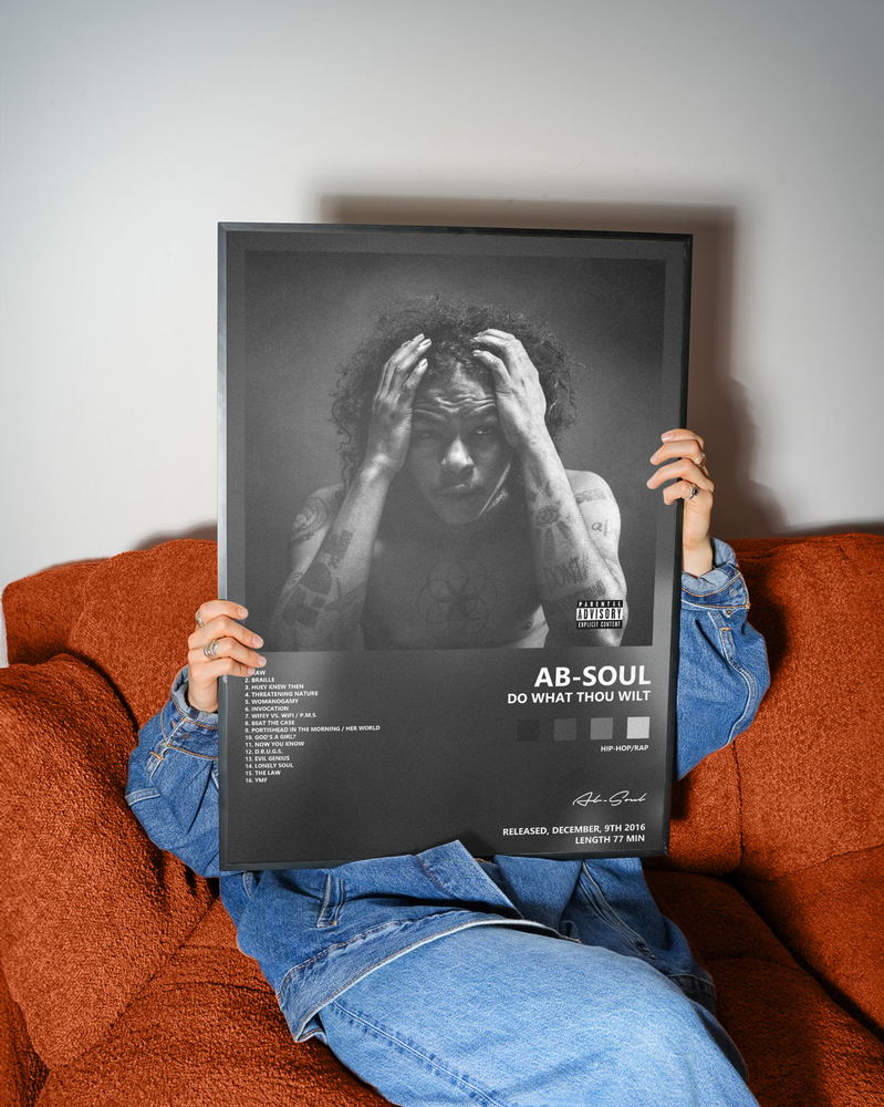 Music poster: Ab-Soul - Do What Thou Wilt