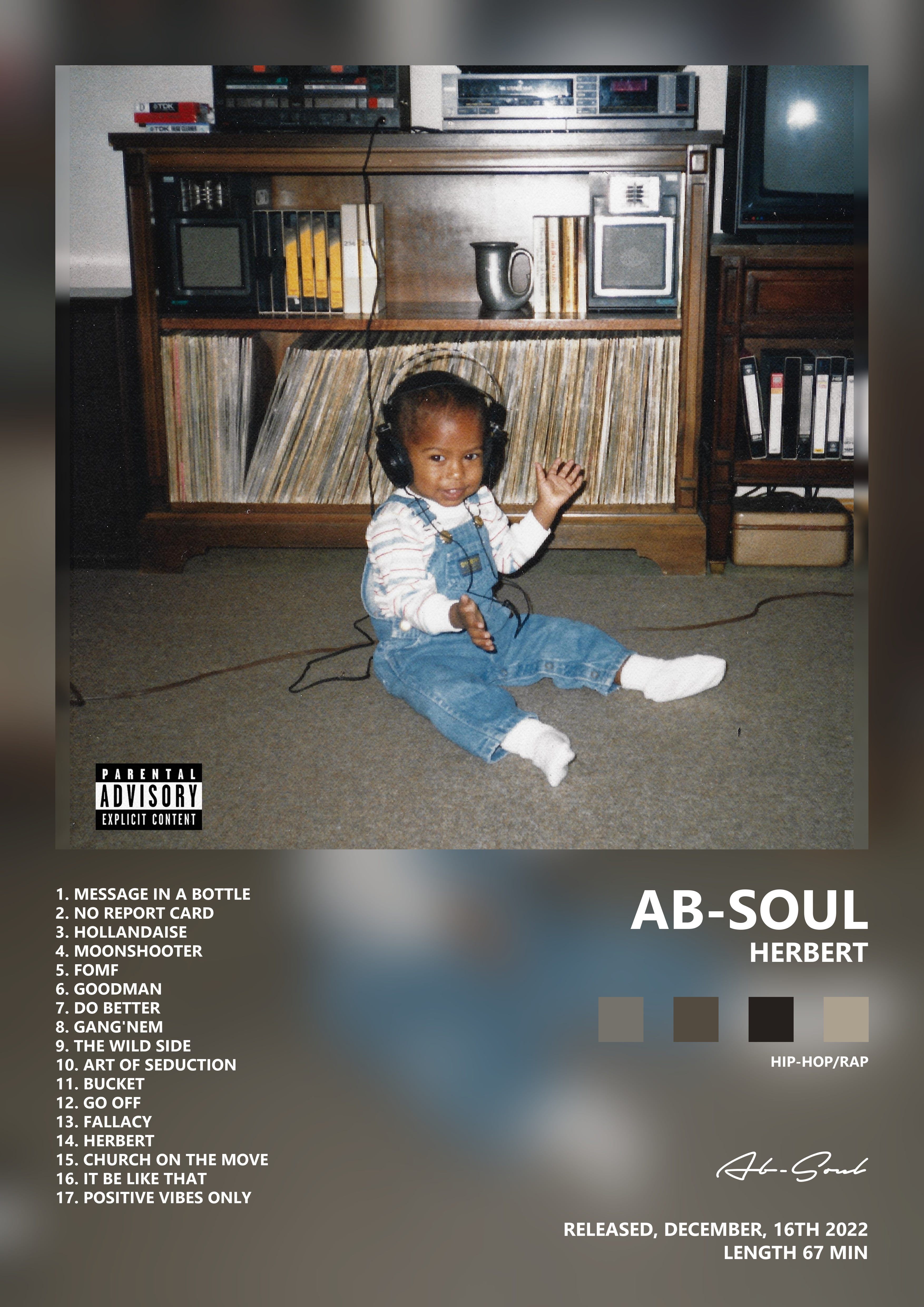 Music poster: Ab-Soul - Herbert